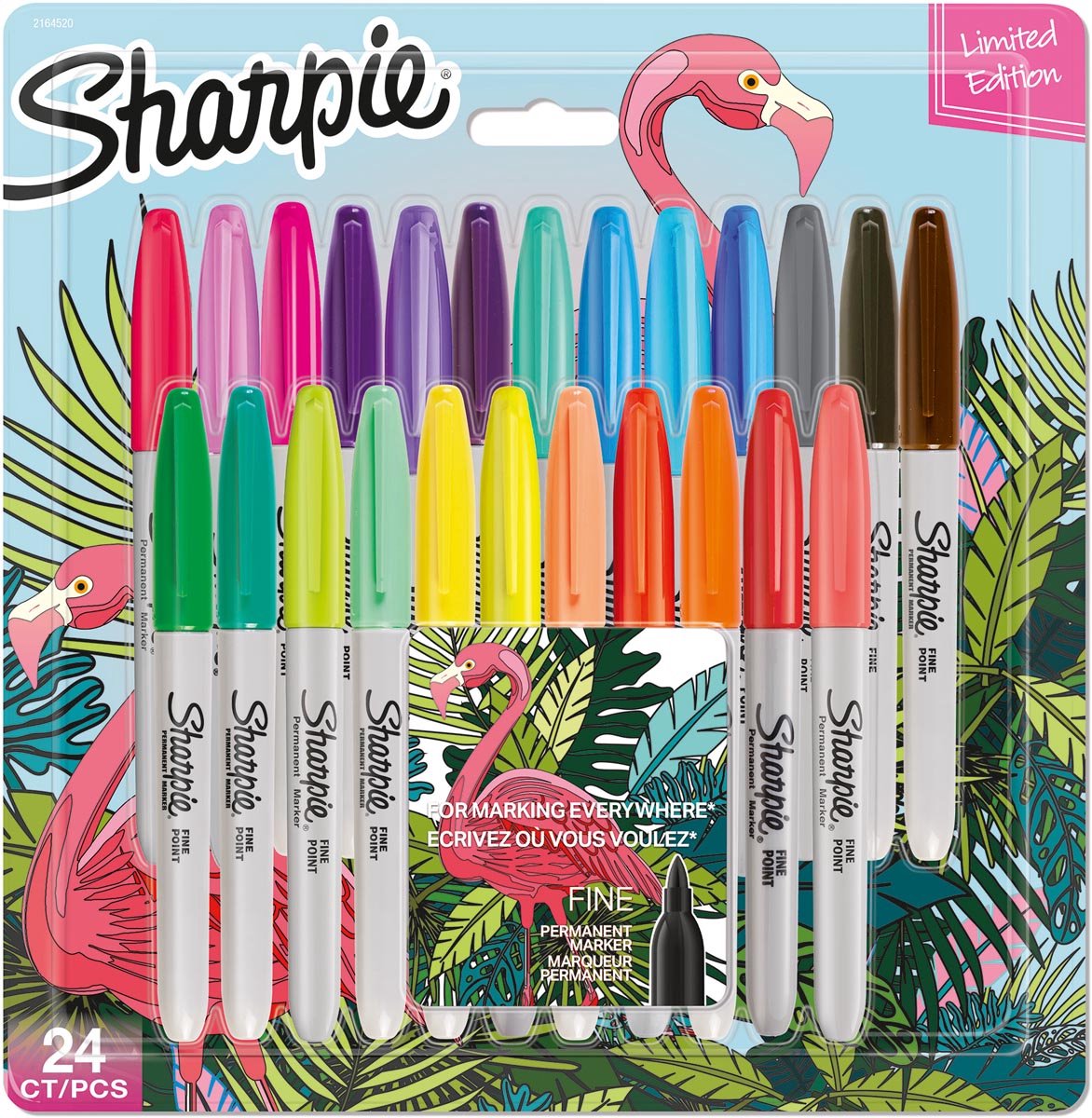SHARPIE 24 FLAM ASRTED MARKERS (2169766)